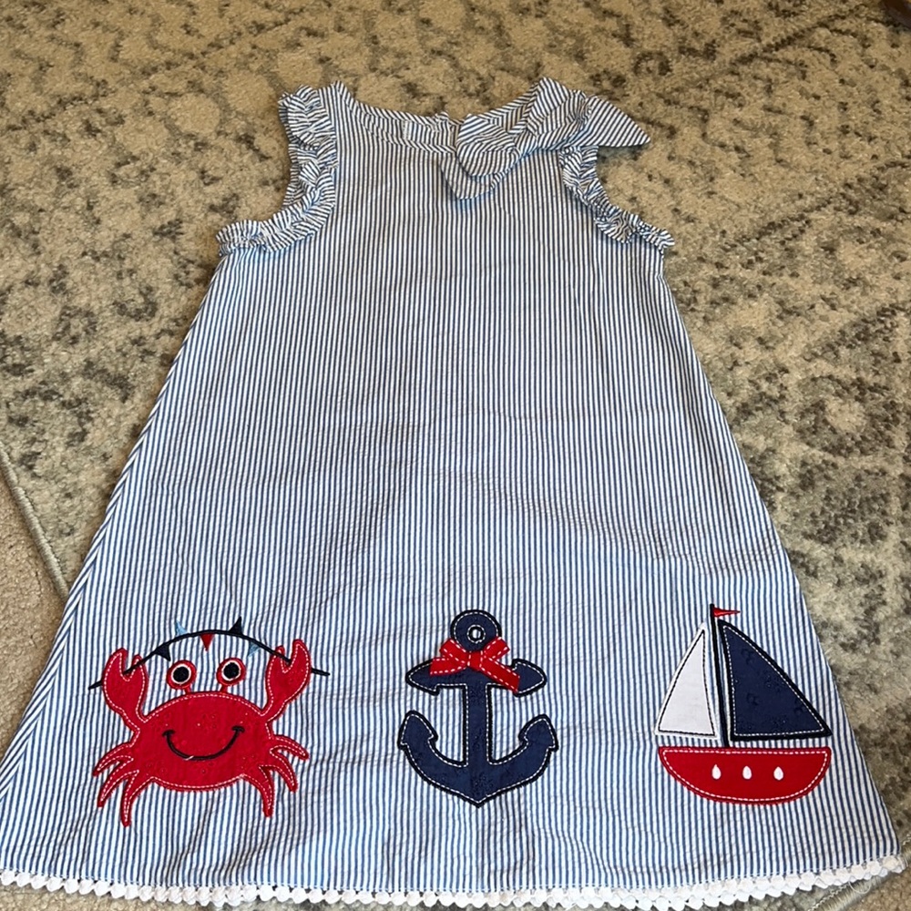 Good Lad Pinafore Dress Size 4T